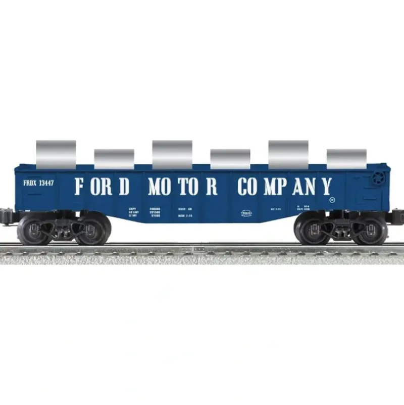 Trains*Lionel 6-22426 O Gauge Ford Gondola with Steel Coils & Covers - Model Train Junction: Quality Parts and Art Supplies