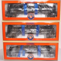 Trains*Lionel 6-17983 O Gauge GATX Tank Train Intermediate Cars (Set of 3) - Model Train Junction: Quality Parts and Art Supplies