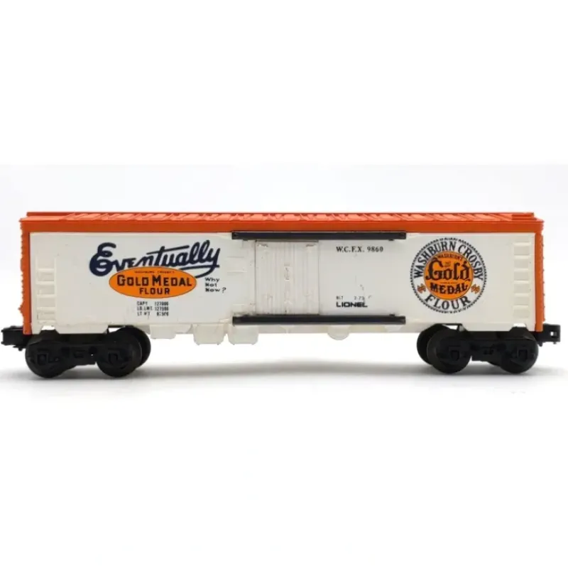 Trains*Lionel 6-9860 O Gauge Gold Medal Flour Billboard Reefer Car VG - Model Train Junction: Quality Parts and Art Supplies