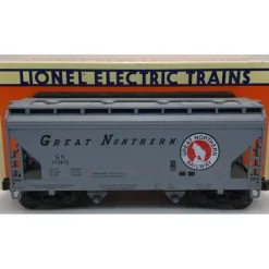 Trains*Lionel 6-17007 O Gauge Great Northern 2-Bay Hopper #173872 LN/Box - Model Train Junction: Quality Parts and Art Supplies