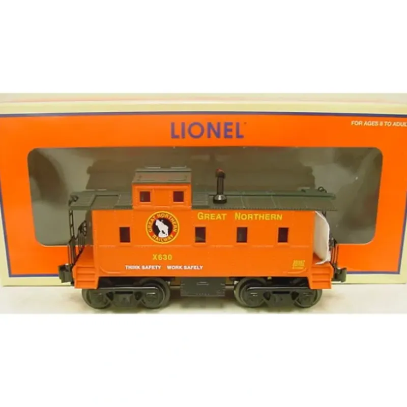 Trains*Lionel 6-36567 O Gauge Great Northern Illuminated Caboose #X630 - Model Train Junction: Quality Parts and Art Supplies