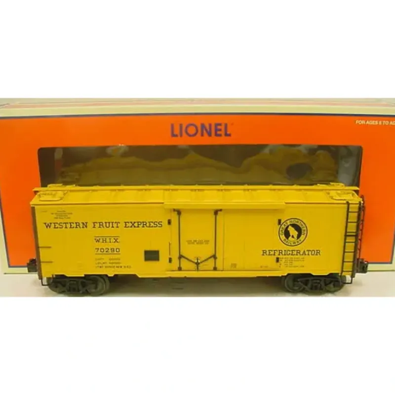 Trains*Lionel 6-27305 O Gauge Great Northern Steel-Sided Refrigerator Car #70290 - Model Train Junction: Quality Parts and Art Supplies