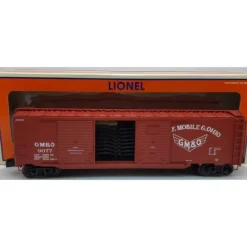 Trains*Lionel 6-17283 O Gauge Gulf, Mobile & Ohio Double Door Boxcar #9077 - Model Train Junction: Quality Parts and Art Supplies