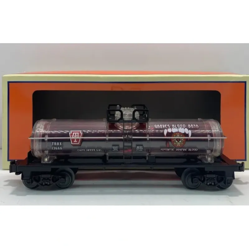 Trains*Lionel 6-36151 O Gauge Halloween Graves Blood Bank Tank Car - Model Train Junction: Quality Parts and Art Supplies