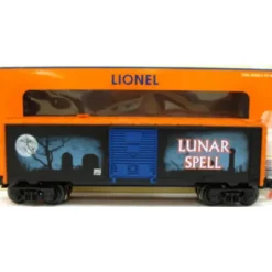 Trains|Lionel 6-36823 O Gauge Halloween SpokySmoke Boxcar - Model Train Junction: Quality Parts and Art Supplies