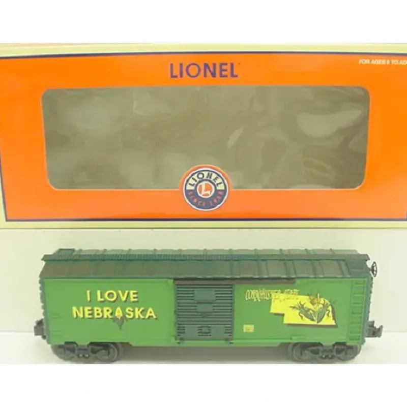 Trains*Lionel 6-29922 O Gauge I Love Nebraska Boxcar - Model Train Junction: Quality Parts and Art Supplies