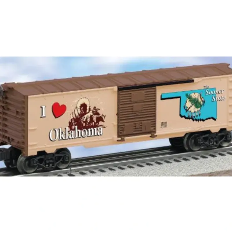 Trains*Lionel 6-29932 O Gauge I Love Oklahoma Boxcar #29932 - Model Train Junction: Quality Parts and Art Supplies