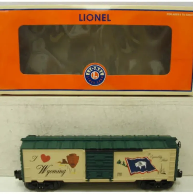 Trains|Lionel 6-29936 O Gauge I Love Wyoming Boxcar - Model Train Junction: Quality Parts and Art Supplies