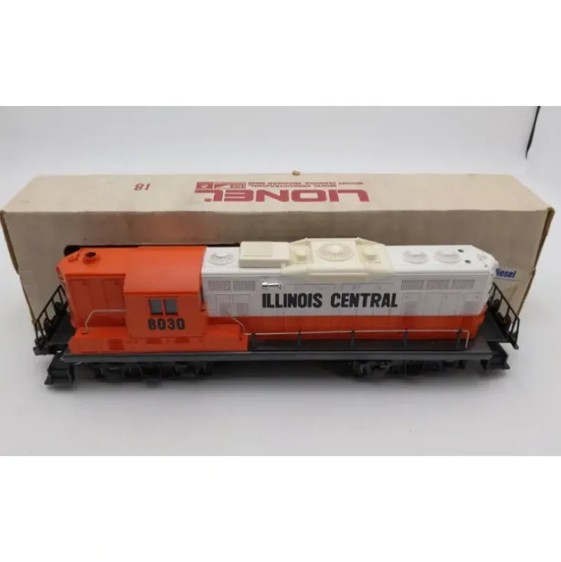 Trains*Lionel 6-8030 O Gauge Illinois Central GP-9 Diesel Locomotive VG/Box - Model Train Junction: Quality Parts and Art Supplies