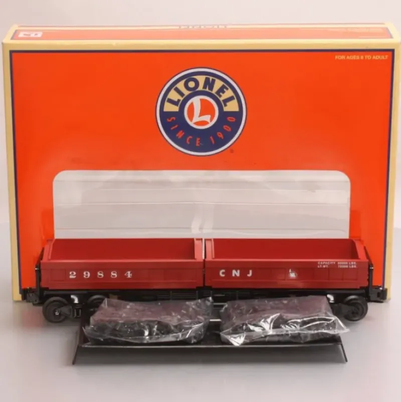 Trains*Lionel 6-29884 O Gauge Jersey Central Twin Dump Car - Model Train Junction: Quality Parts and Art Supplies