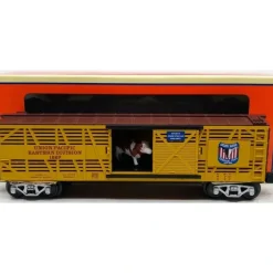 Trains*Lionel 6-29305 O Gauge Joseph McCoy "Chisholm Trail" Stock Car w/Sounds #1867 - Model Train Junction: Quality Parts and Art Supplies
