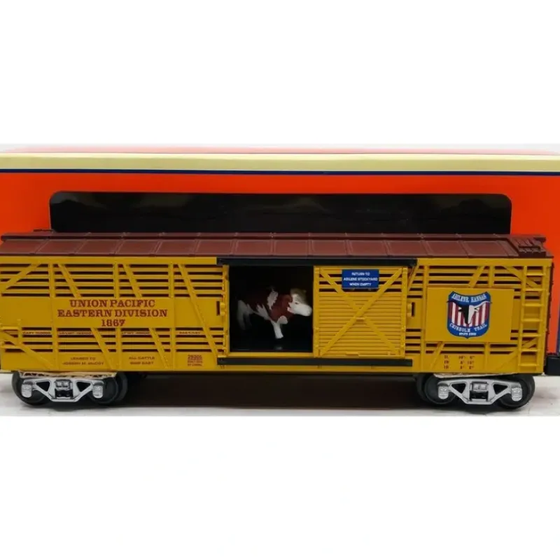 Trains*Lionel 6-29305 O Gauge Joseph McCoy "Chisholm Trail" Stock Car w/Sounds #1867 - Model Train Junction: Quality Parts and Art Supplies
