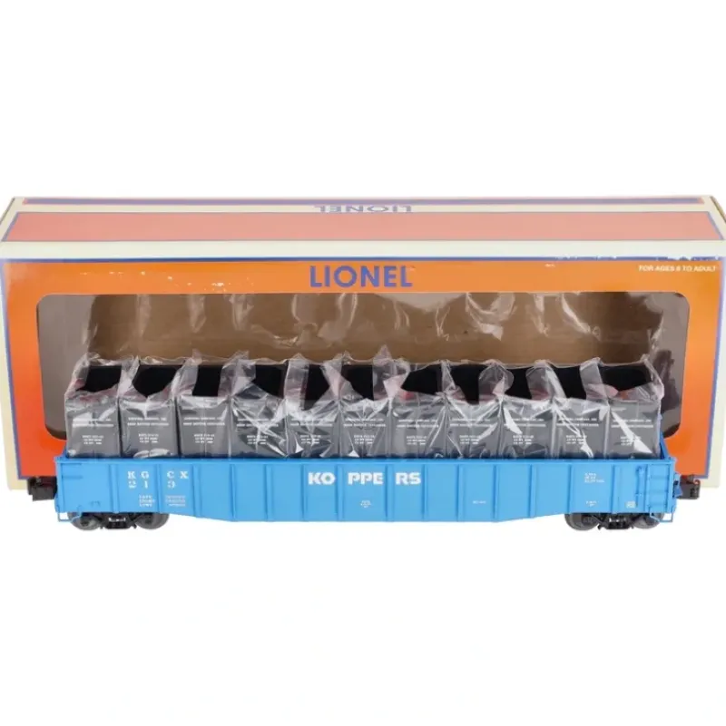 Trains*Lionel 6-17475 O Gauge Koppers PS-5 Gondola #213 with Containers - Model Train Junction: Quality Parts and Art Supplies
