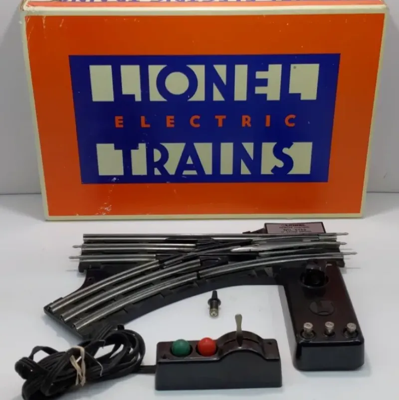Trains*Lionel 6-5133 O Gauge Left Hand Remote Control Switch Turnout - Model Train Junction: Quality Parts and Art Supplies