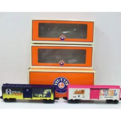 Trains*Lionel 6-29965 O Gauge Lionel Art Box Car Two Pack - Model Train Junction: Quality Parts and Art Supplies