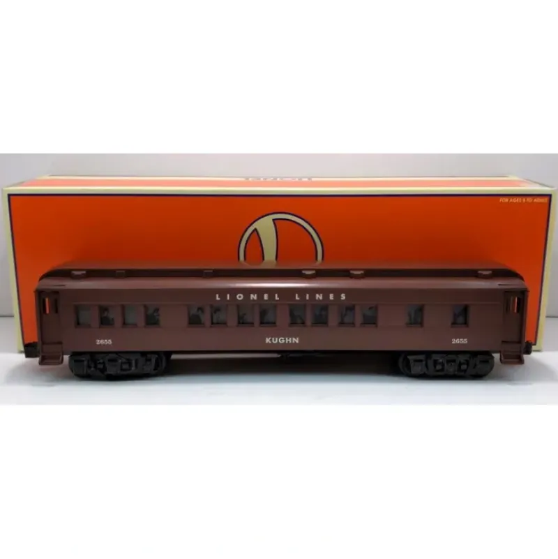 Trains*Lionel 6-29139 O Gauge Lionel Line "Kughn" Madison Passenger Car #2655 - Model Train Junction: Quality Parts and Art Supplies