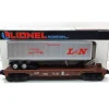 Trains*Lionel 6-16357 O Gauge Louisville and Nashville Flatcar w/Trailer EX/Box - Model Train Junction: Quality Parts and Art Supplies