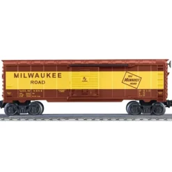 Trains*Lionel 6-25077 O Gauge Milwaukee Road Boxcar #8484 - Model Train Junction: Quality Parts and Art Supplies