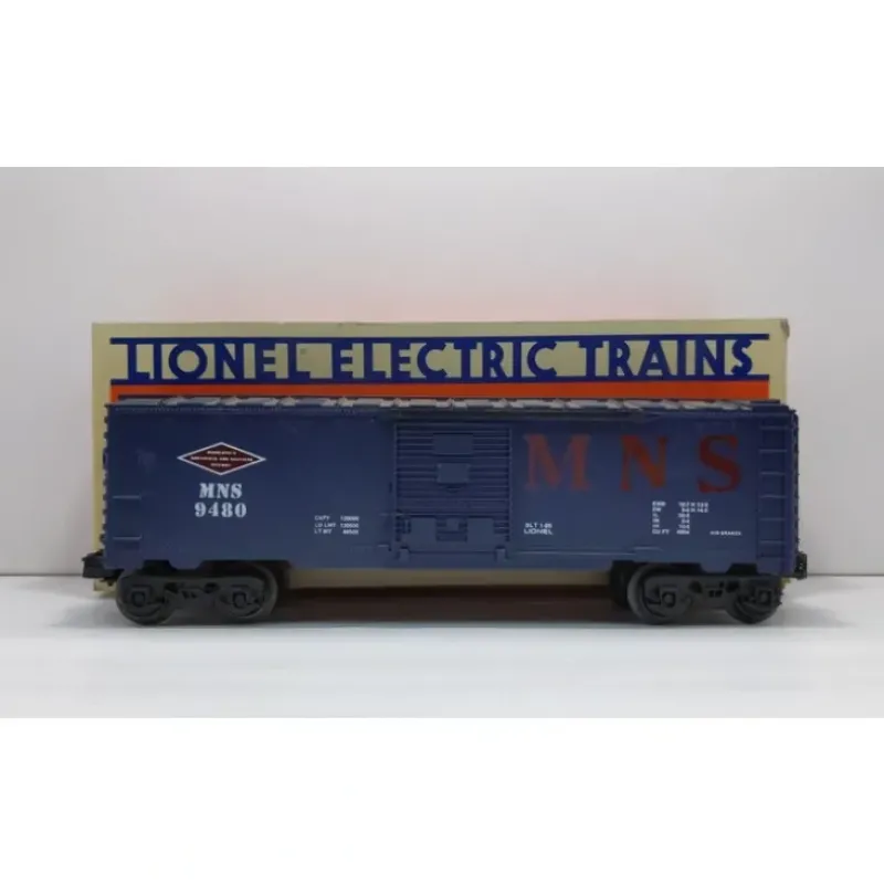 Trains*Lionel 6-9480 O Gauge Minneapolis, Northfield, & Southern Box Car #9480 LN/Box - Model Train Junction: Quality Parts and Art Supplies