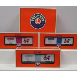Trains*Lionel 6-39328 O Gauge Monopoly Box Car 3-Pack #4 - Model Train Junction: Quality Parts and Art Supplies