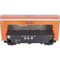 Trains*Lionel 6-271296 O Gauge Norfolk & Western 3-Bay Open Hopper #10717 - Model Train Junction: Quality Parts and Art Supplies