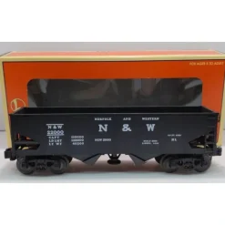 Trains*Lionel 6-19885 O Gauge Norfolk & Western Operating 2-Bay Hopper #22000 EX/Box - Model Train Junction: Quality Parts and Art Supplies