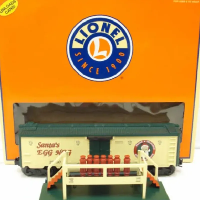 Trains*Lionel 6-29810 O Gauge Operating Egg Nog Milk Car - Model Train Junction: Quality Parts and Art Supplies