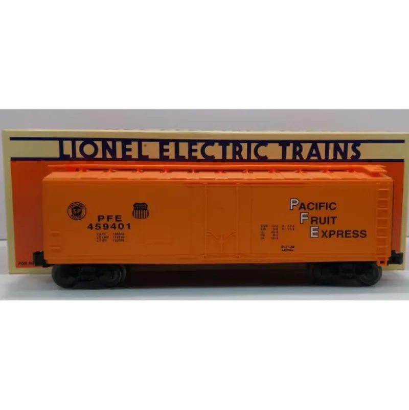 Trains|Lionel 6-17306 O Gauge Pacific Fruit Express Reefer Car #459401 LN/Box - Model Train Junction: Quality Parts and Art Supplies