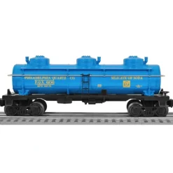Trains*Lionel 6-36145 O Gauge Philadelphia Quartz 3-Dome Tank Car #606 - Model Train Junction: Quality Parts and Art Supplies