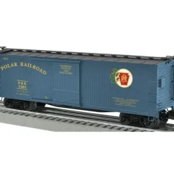 Trains*Lionel 6-27274 O Gauge Polar Railroad Wood-Sheathed Boxcar #1201 - Model Train Junction: Quality Parts and Art Supplies