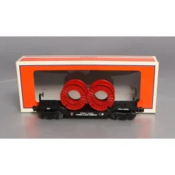 Trains|Lionel 6-26638 O Gauge PP&L Flatcar w/Reels - Model Train Junction: Quality Parts and Art Supplies