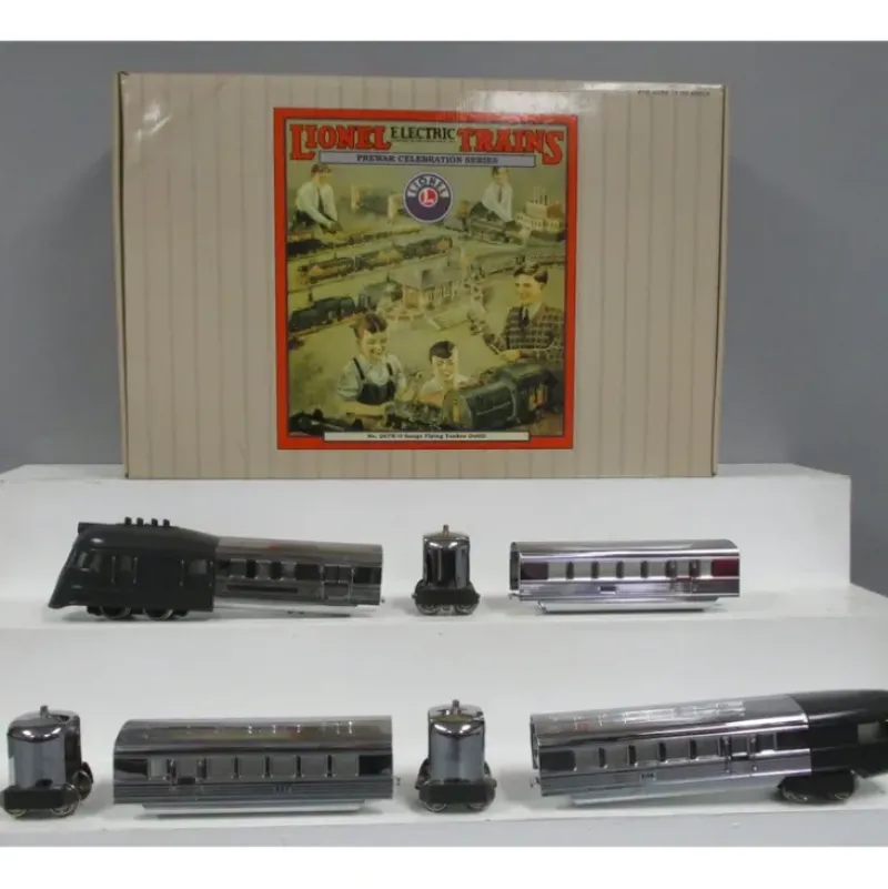 Trains|Lionel 6-31771 O Gauge Prewar Celebration Flying Yankee Passenger Set - Model Train Junction: Quality Parts and Art Supplies