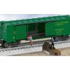 Trains*Lionel 6-26869 O Gauge Railway Express Agency Jumping Hobo Operating Boxcar - Model Train Junction: Quality Parts and Art Supplies