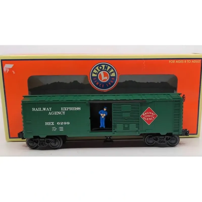 Trains*Lionel 6-26792 O Gauge REA Operating Boxcar - Model Train Junction: Quality Parts and Art Supplies