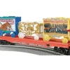 Trains*Lionel 6-21237 O Gauge Ringling Bros. Flatcar w/ 3 Wagons #58 - Model Train Junction: Quality Parts and Art Supplies