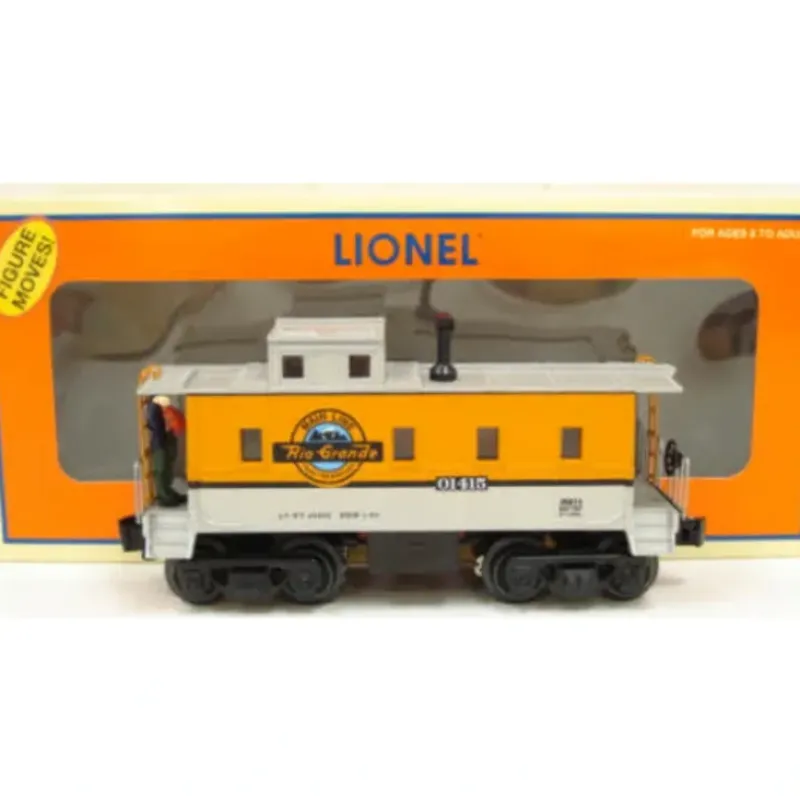 Trains*Lionel 6-36814 O Gauge Rio Grande Animated Caboose - Model Train Junction: Quality Parts and Art Supplies