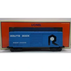 Trains|Lionel 6-25026 O Gauge Rock Island Boxcar - Model Train Junction: Quality Parts and Art Supplies