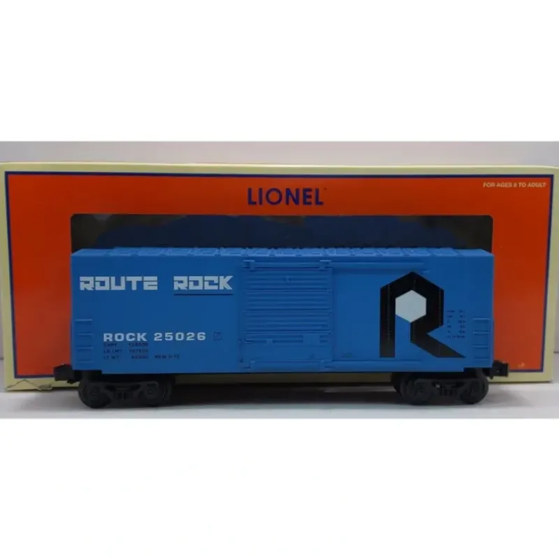 Trains|Lionel 6-25026 O Gauge Rock Island Boxcar - Model Train Junction: Quality Parts and Art Supplies