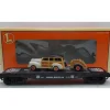 Trains*Lionel 6-17549 O Gauge Route 66 Flatcar w/ Ford Wagon & Trailer EX/Box - Model Train Junction: Quality Parts and Art Supplies