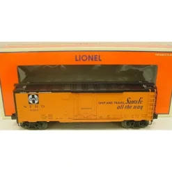Trains|Lionel 6-27306 O Gauge Santa Fe Steel-Sided Refrigerator Car #3494 - Model Train Junction: Quality Parts and Art Supplies