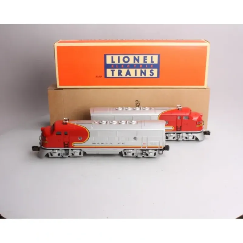 Trains*Lionel 6-38312 O Gauge Santa Fe F-3 AA Twin Diesel Locomotive Set #2343 - Model Train Junction: Quality Parts and Art Supplies