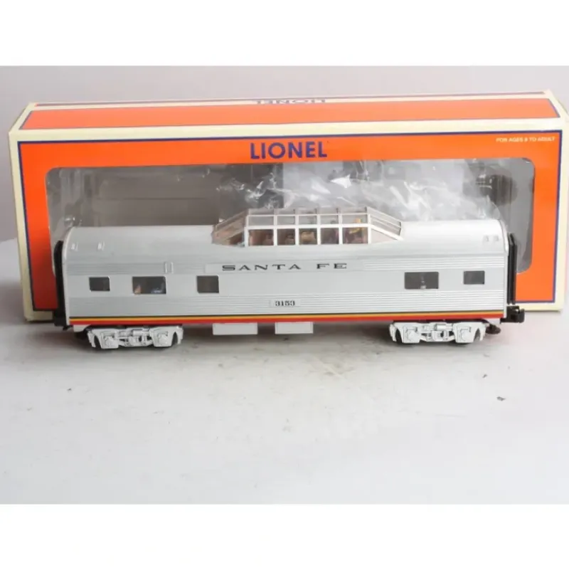 Trains*Lionel 6-35129 O Gauge Santa Fe El Capitan Vista Dome Car #3153 - Model Train Junction: Quality Parts and Art Supplies