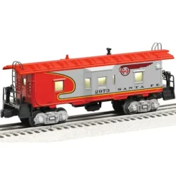 Trains|Lionel 6-29737 O Gauge Santa Fe Bay Window Caboose #2973 - Model Train Junction: Quality Parts and Art Supplies
