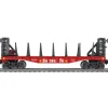 Trains*Lionel 6-26390 O Gauge Santa Fe Flatcar with Bulkheads - Model Train Junction: Quality Parts and Art Supplies