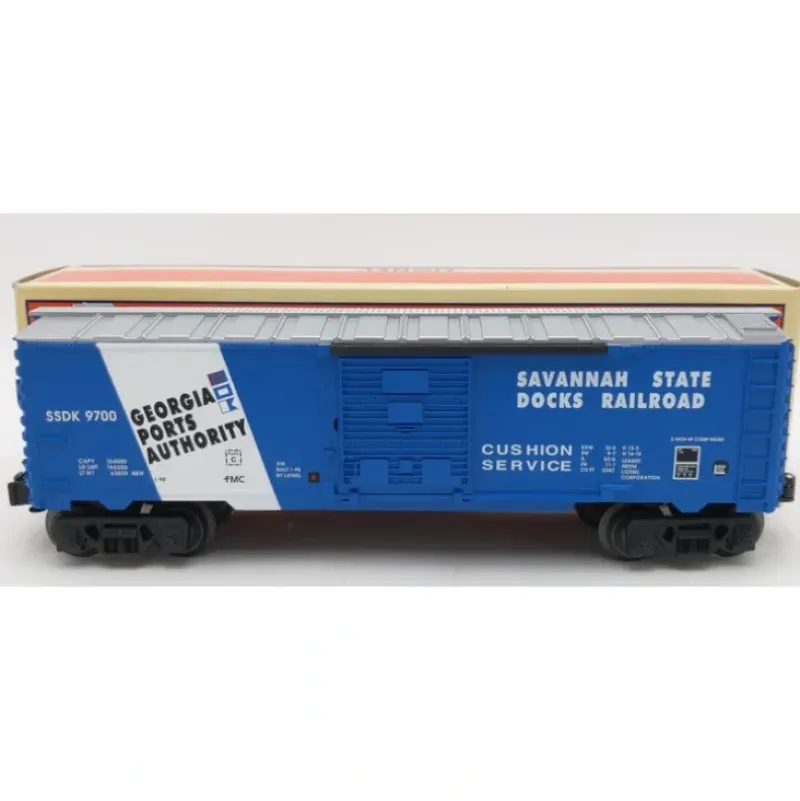Trains*Lionel 6-16285 O Gauge Savannah State Docks Boxcar #9700 VG/Box - Model Train Junction: Quality Parts and Art Supplies