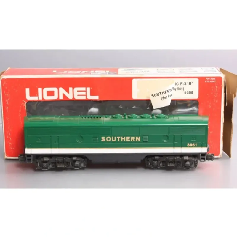 Trains*Lionel 6-8661 O Gauge Southern F3 B Non-Powered Diesel Locomotive EX/Box - Model Train Junction: Quality Parts and Art Supplies