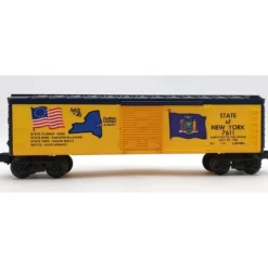 Trains*Lionel 6-7611 O Gauge State of New York Boxcar #7611 VG - Model Train Junction: Quality Parts and Art Supplies