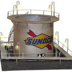 Trains*Lionel 6-16851 O Gauge Sunoco Cylindrical Oil Storage Tank - Model Train Junction: Quality Parts and Art Supplies
