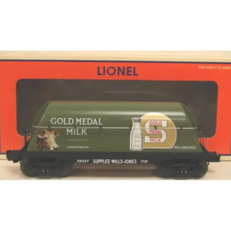 Trains*Lionel 6-39437 O Gauge Supplee Flatcar w/Milk Container - Model Train Junction: Quality Parts and Art Supplies