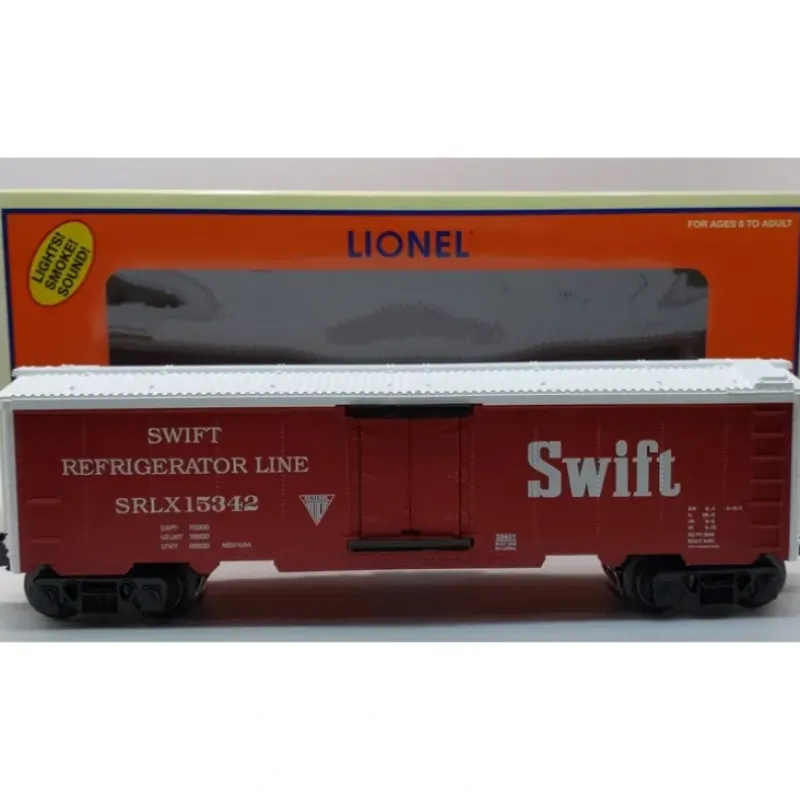 Trains*Lionel 6-29831 O Gauge Swift Hot Box Reefer - Model Train Junction: Quality Parts and Art Supplies